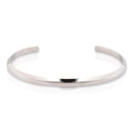 Hoop - Zilveren dames en heren armband met strakke afwerking - Moorell