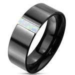 Dash - Zwarte ring voor dames en heren - Moorell